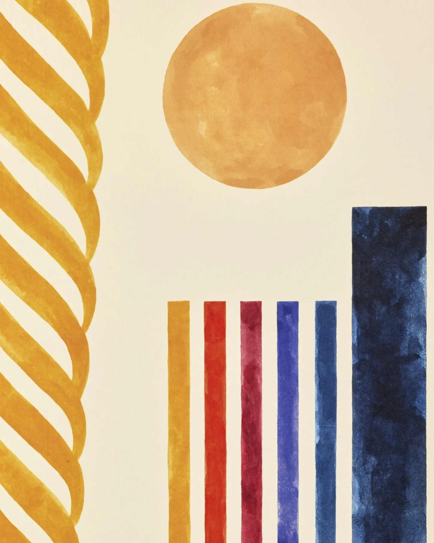 Affiches & Lithographies>Maison Sarah Lavoine Affiche Escalier Murat - multicolore