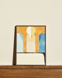 Affiches & Lithographies>Maison Sarah Lavoine Affiche Salon Dore multicolore