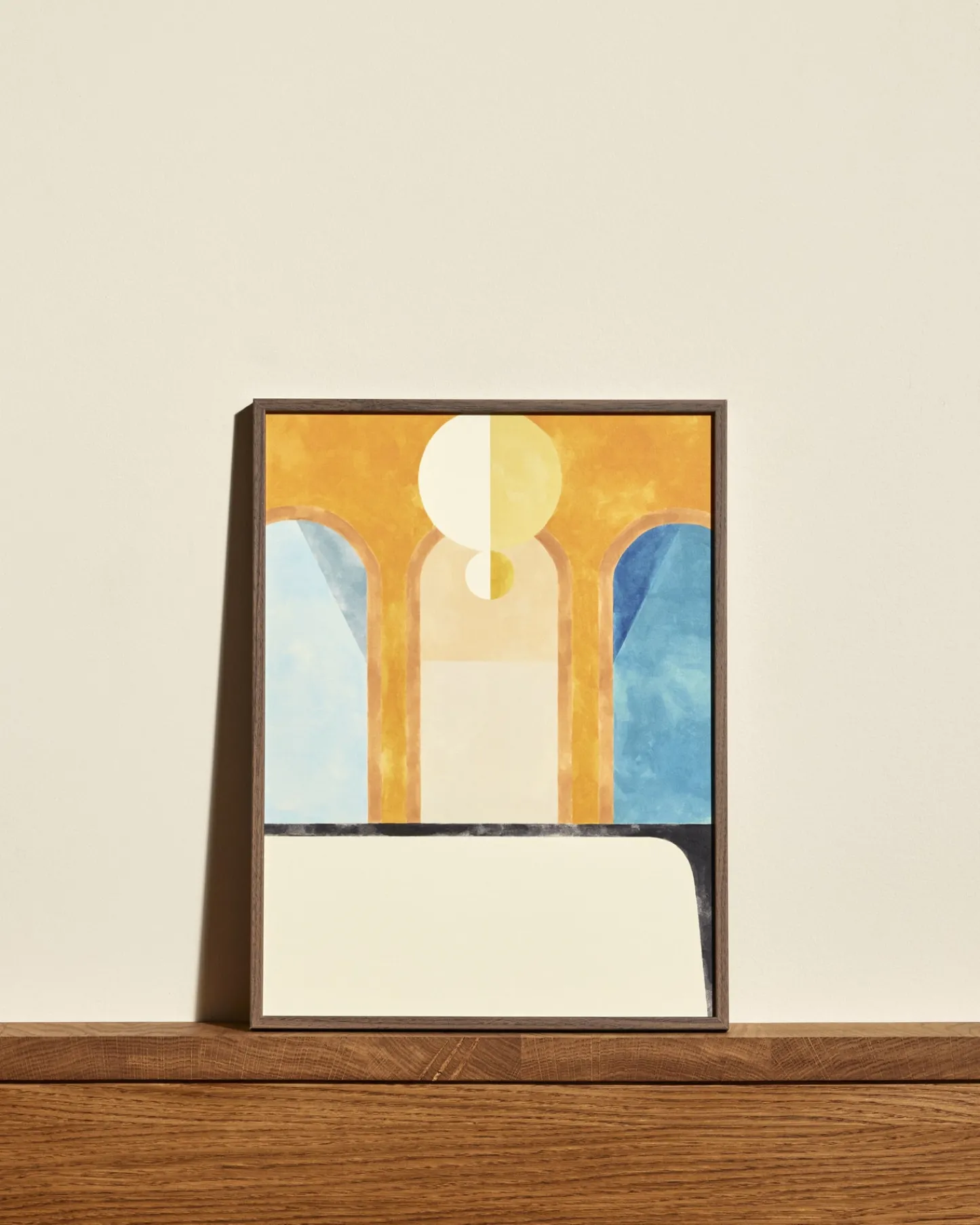 Affiches & Lithographies>Maison Sarah Lavoine Affiche Salon Dore multicolore