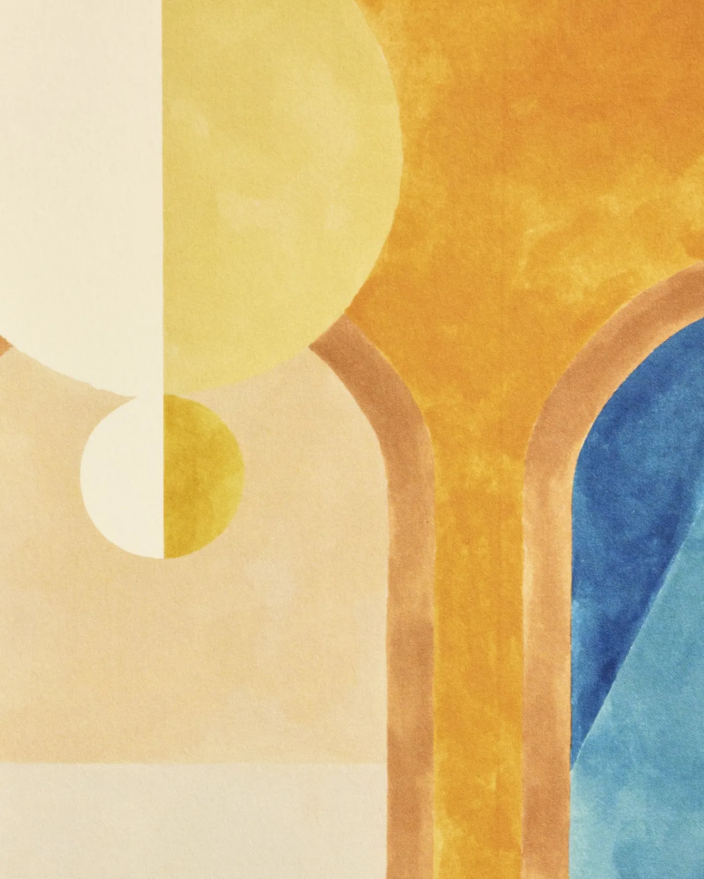 Affiches & Lithographies>Maison Sarah Lavoine Affiche Salon Dore multicolore