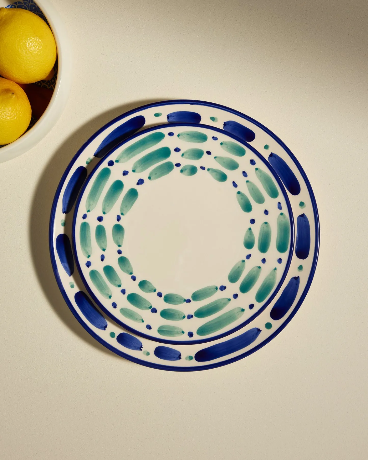 Assiettes>Maison Sarah Lavoine Assiette à dessert Aura - Outremer