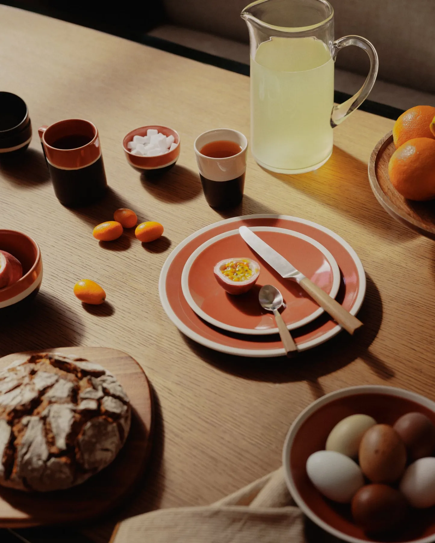 Collection Sicilia|Assiettes>Maison Sarah Lavoine Assiette à dessert Sicilia - Pinasse