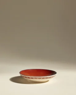 Collection Sarah|Assiettes>Maison Sarah Lavoine Assiette creuse Sarah - Carmin