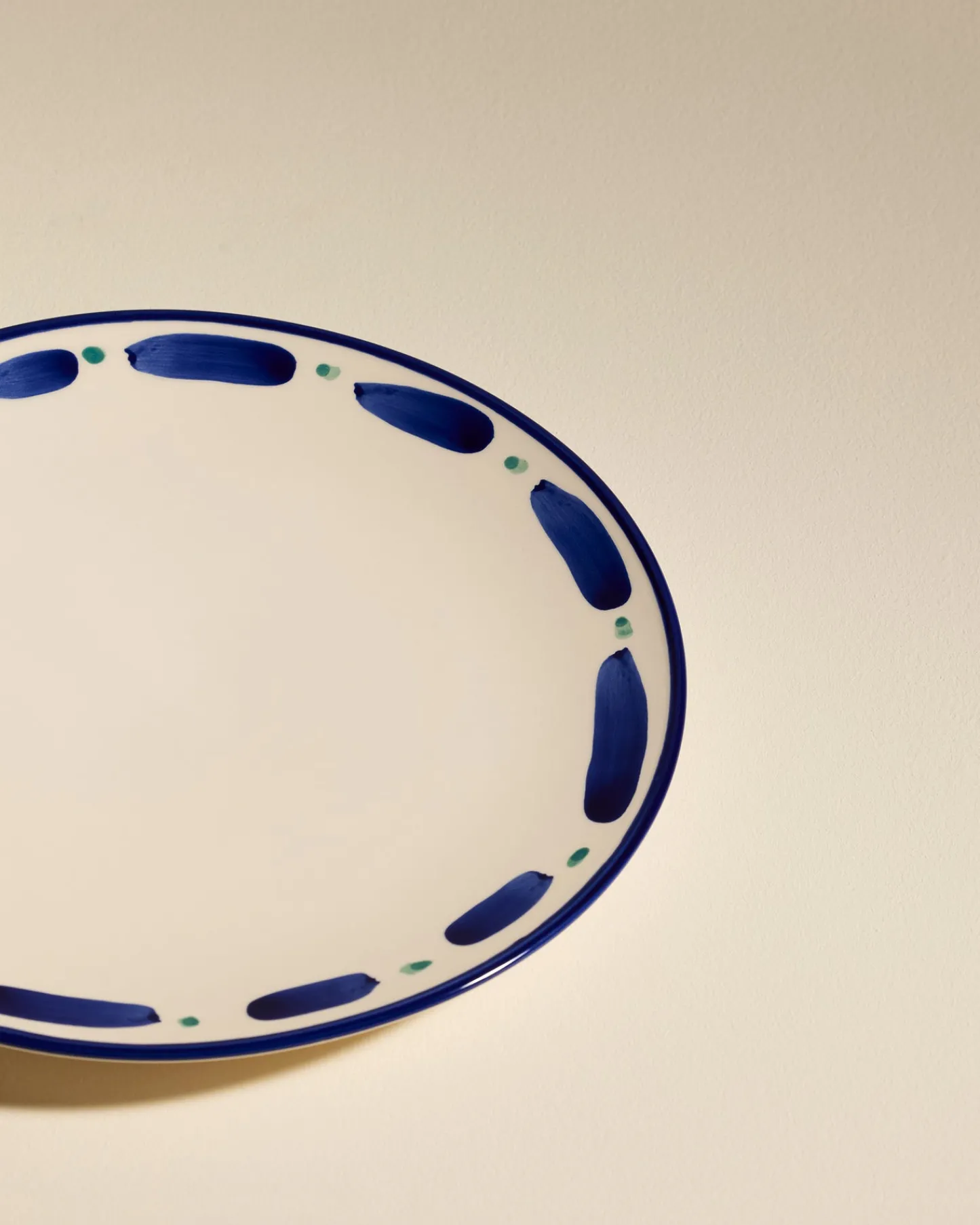 Assiettes>Maison Sarah Lavoine Assiette plate Aura - Outremer