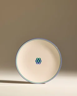 Assiettes>Maison Sarah Lavoine Assiette plate Reflet - Outremer