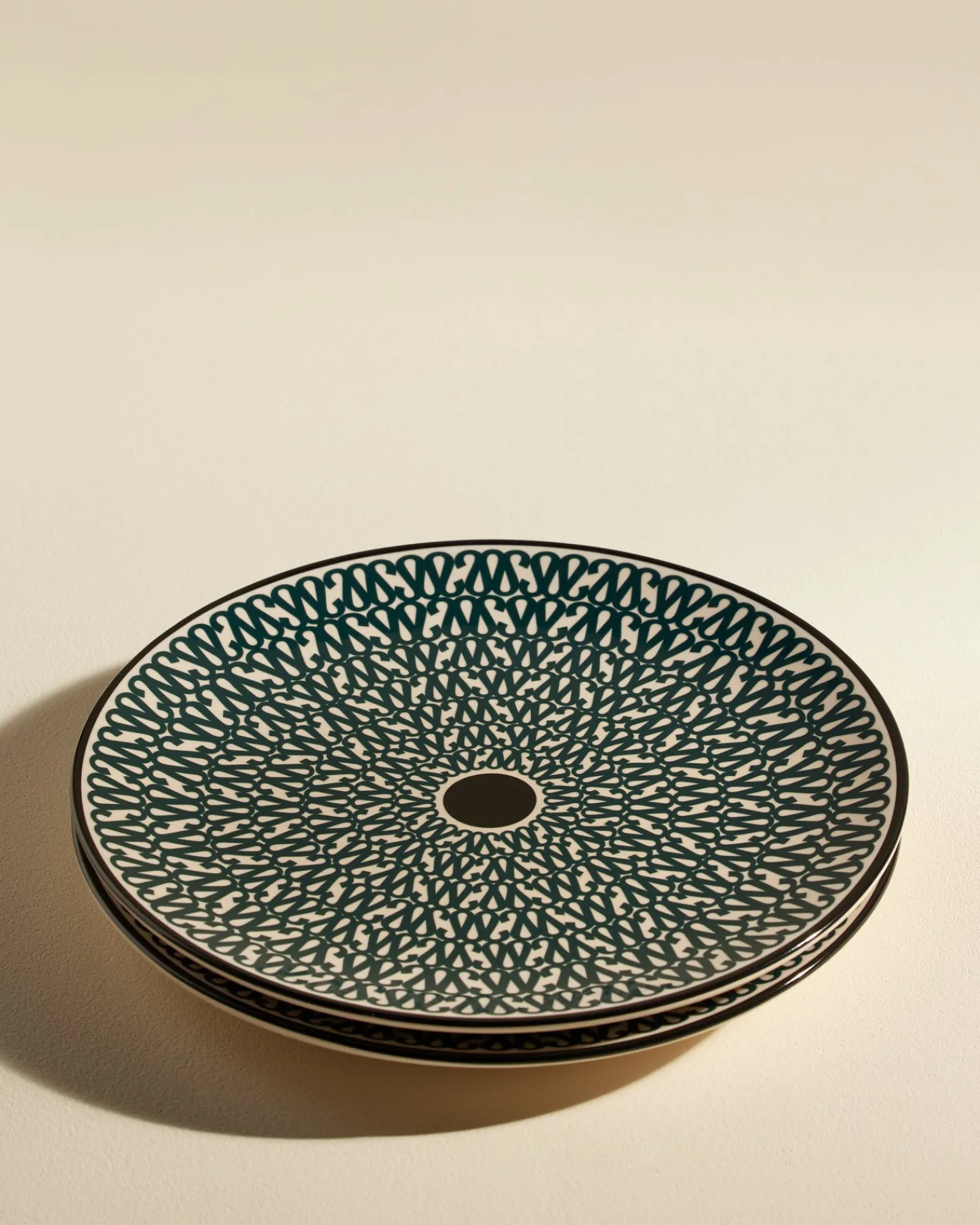 Collection Sarah|Assiettes>Maison Sarah Lavoine Assiette plate Sarah - Bleu Sarah