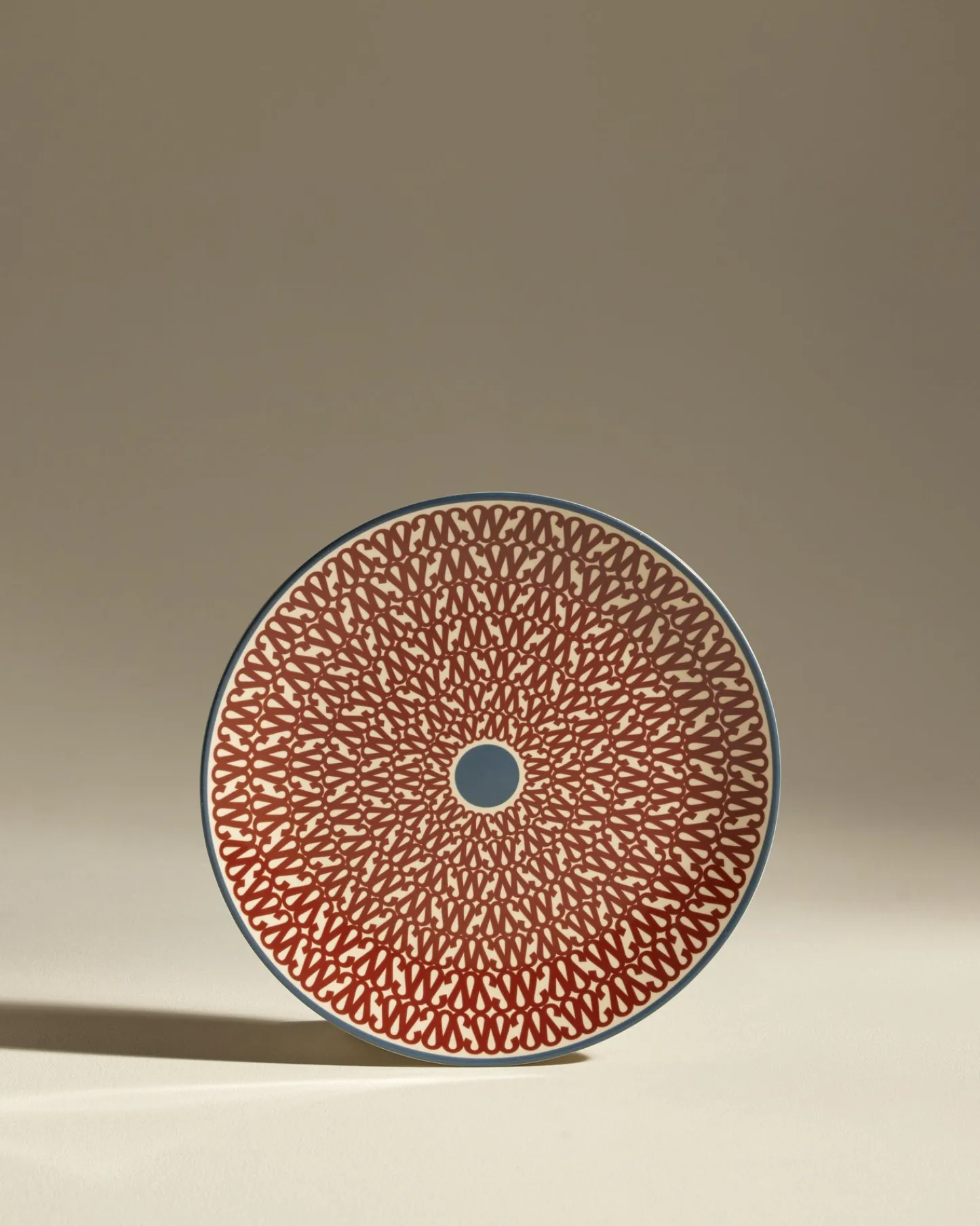 Collection Sarah|Assiettes>Maison Sarah Lavoine Assiette plate Sarah - Carmin