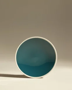 Collection Sicilia|Assiettes>Maison Sarah Lavoine Assiette plate Sicilia - Bleu Sarah