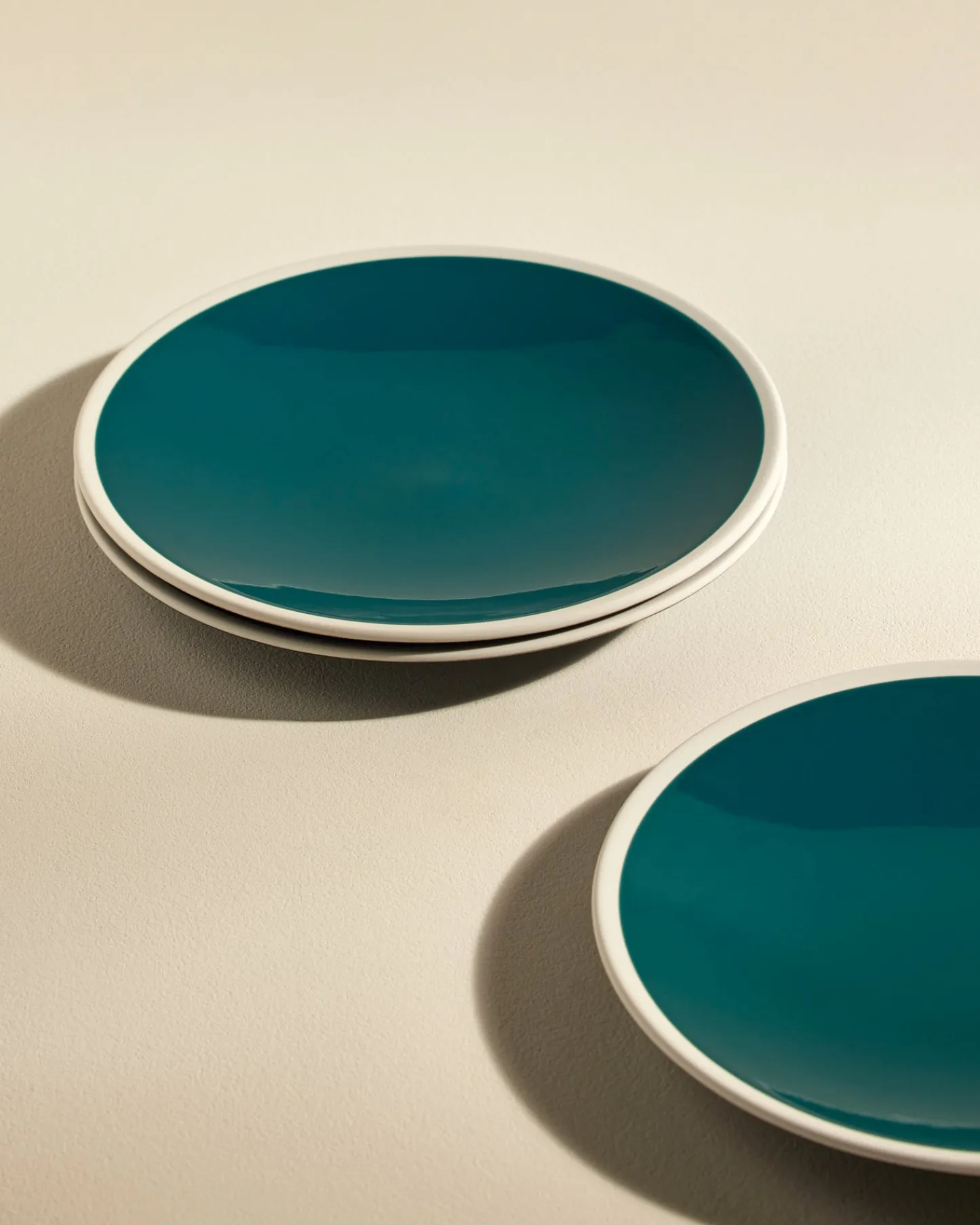 Collection Sicilia|Assiettes>Maison Sarah Lavoine Assiette plate Sicilia - Bleu Sarah