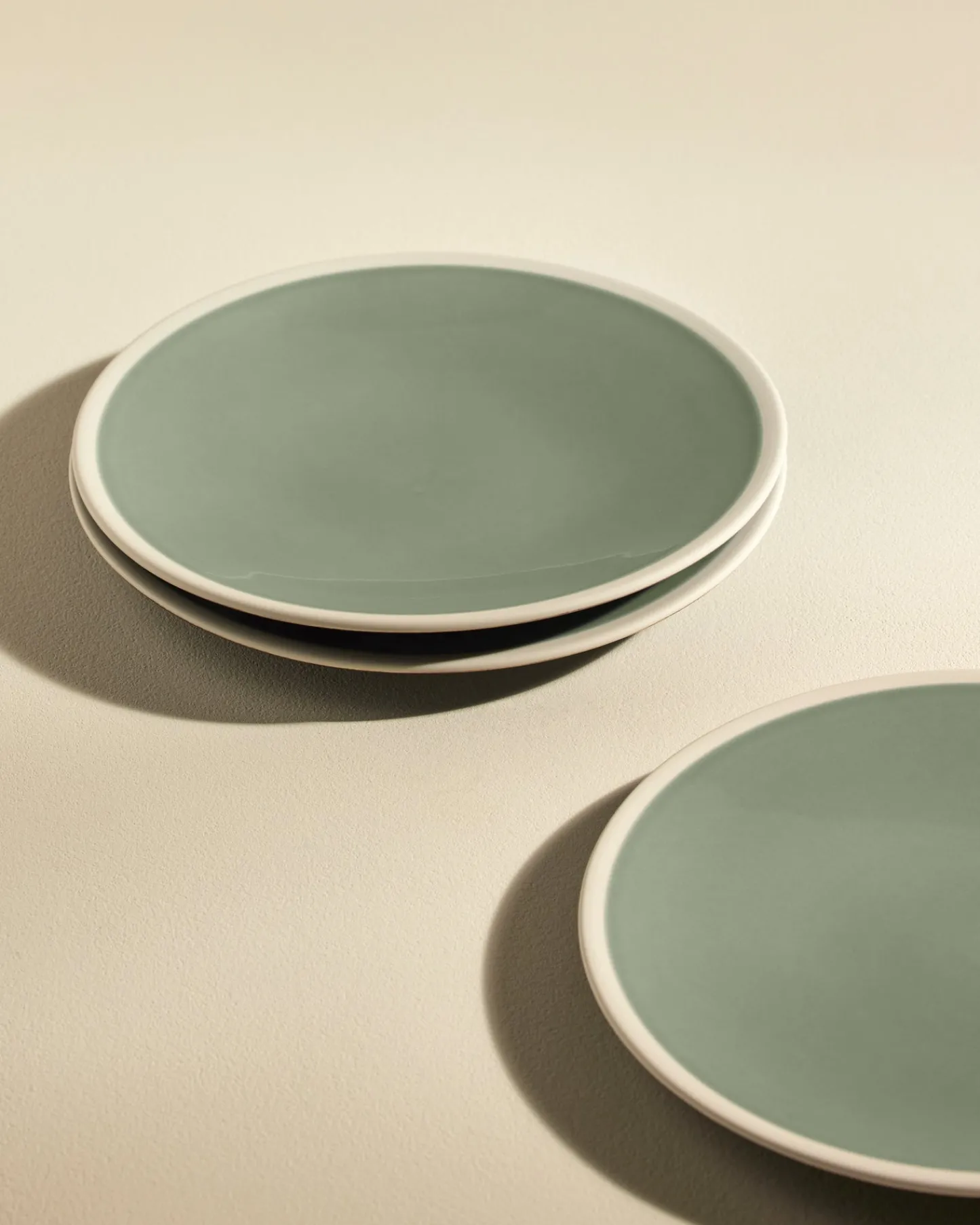 Collection Sicilia|Assiettes>Maison Sarah Lavoine Assiette plate Sicilia - Pousse de Tilleul