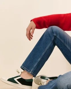 Accessoires|Chaussures>Maison Sarah Lavoine Basket Claudia - Kaki