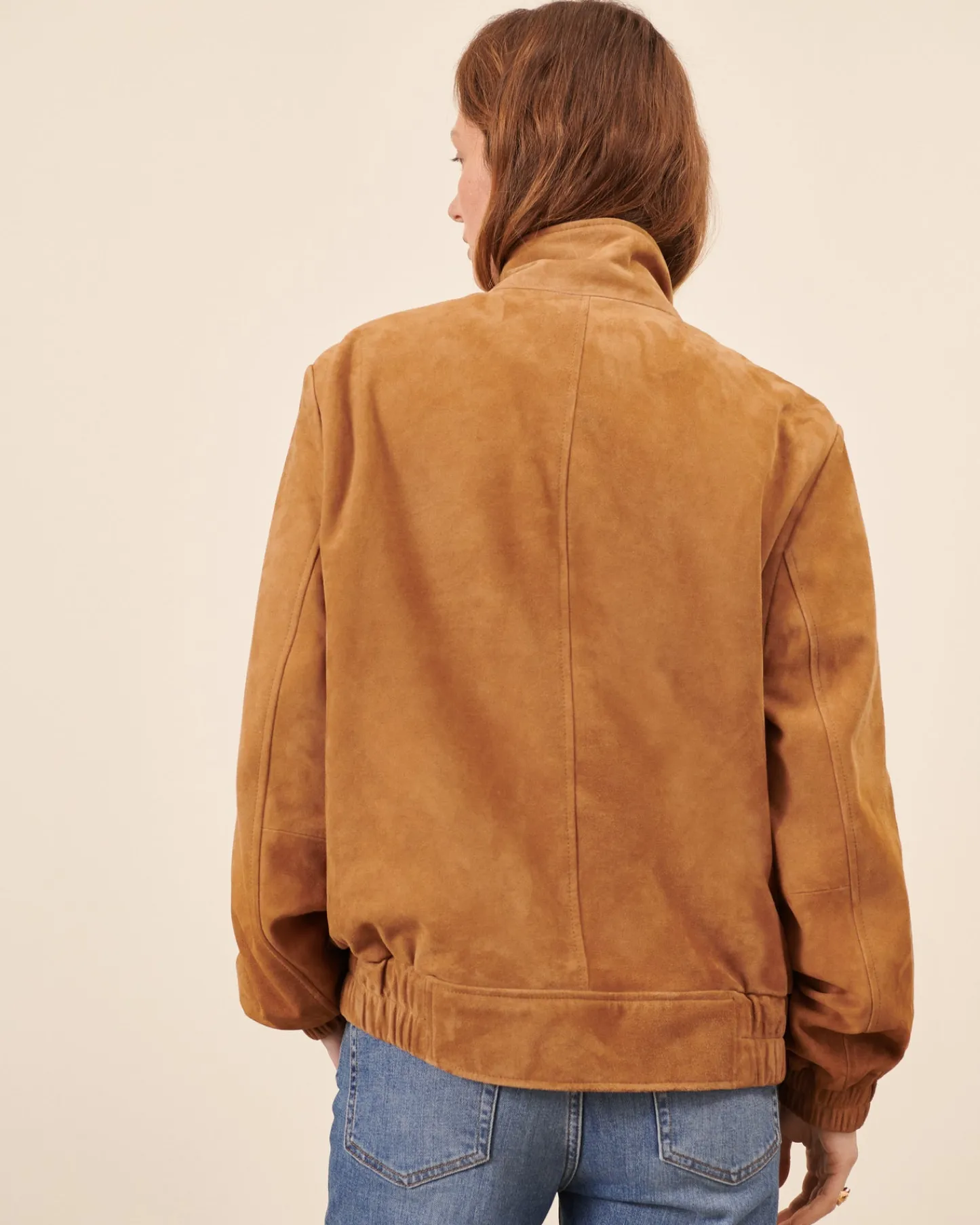 Hauts>Maison Sarah Lavoine Blouson Alma - Camel