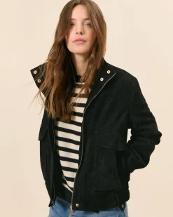 Hauts>Maison Sarah Lavoine Blouson Alma - Noir