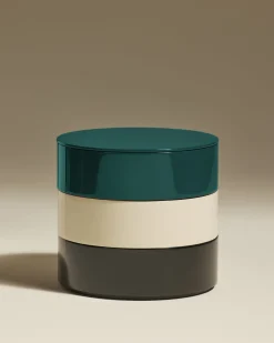 Objets & Déco>Maison Sarah Lavoine Boite ronde à bijoux Totem - Bleu Sarah