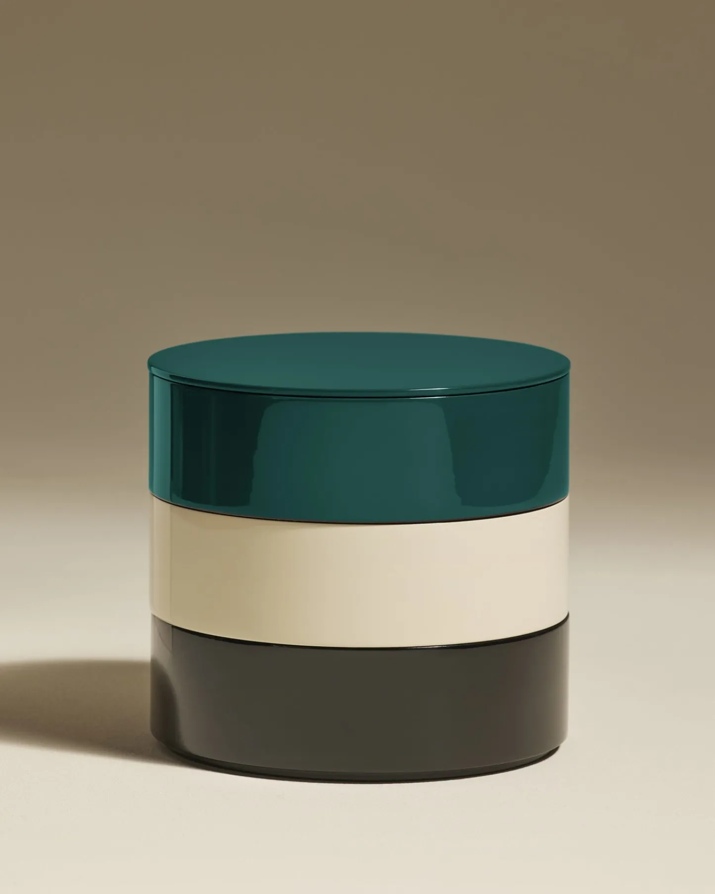 Objets & Déco>Maison Sarah Lavoine Boite ronde à bijoux Totem - Bleu Sarah