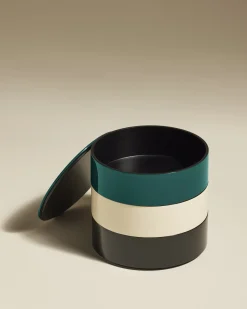 Objets & Déco>Maison Sarah Lavoine Boite ronde à bijoux Totem - Bleu Sarah