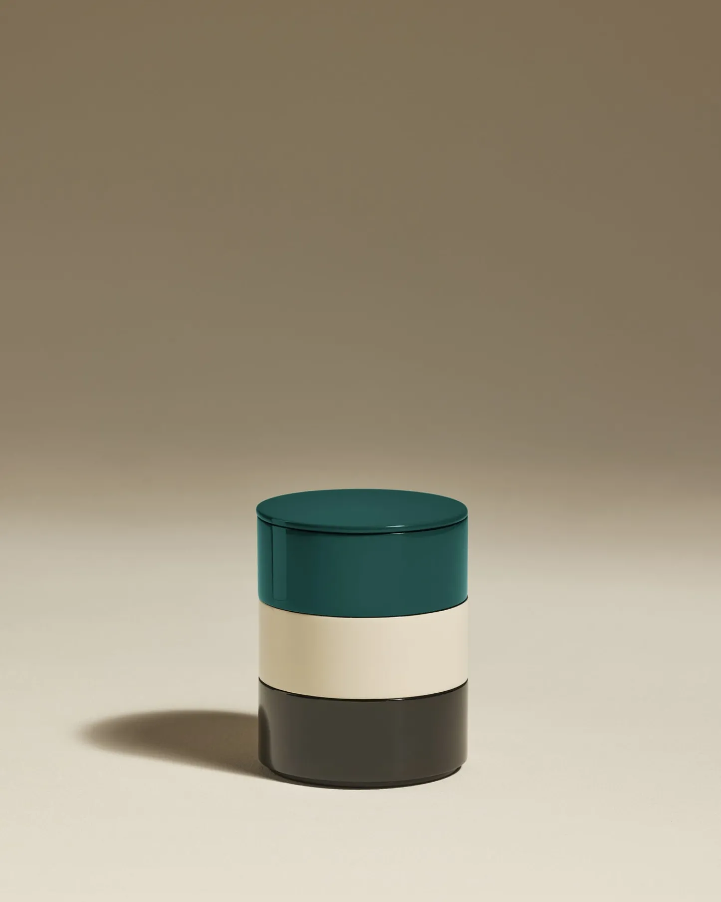 Objets & Déco>Maison Sarah Lavoine Boite ronde à bijoux Totem - Bleu Sarah