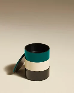 Objets & Déco>Maison Sarah Lavoine Boite ronde à bijoux Totem - Bleu Sarah