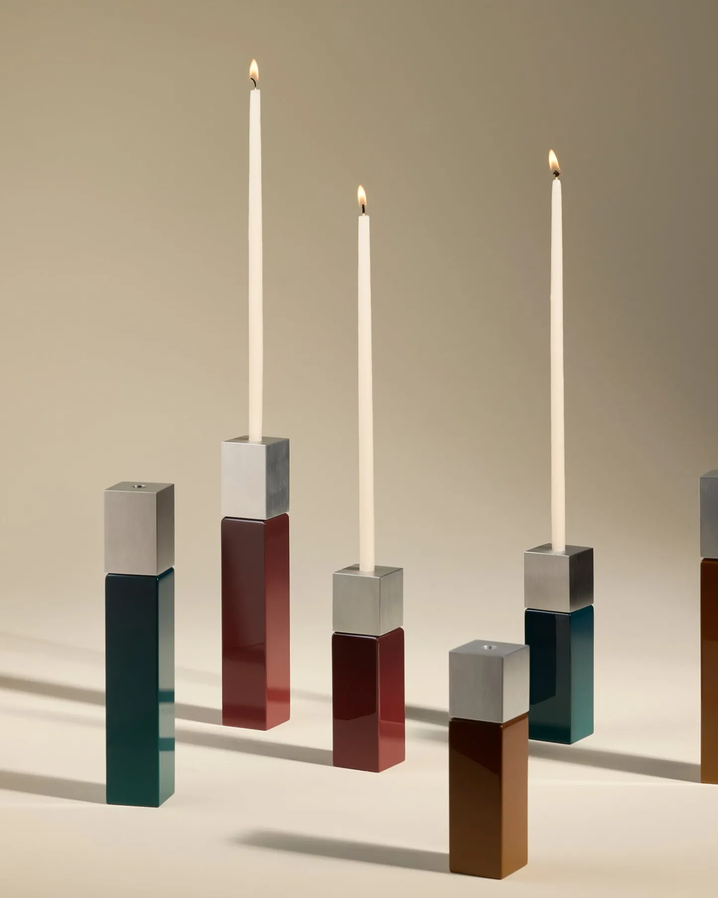 Bougeoirs & Photophores>Maison Sarah Lavoine Bougeoir Oscar - Bleu Sarah