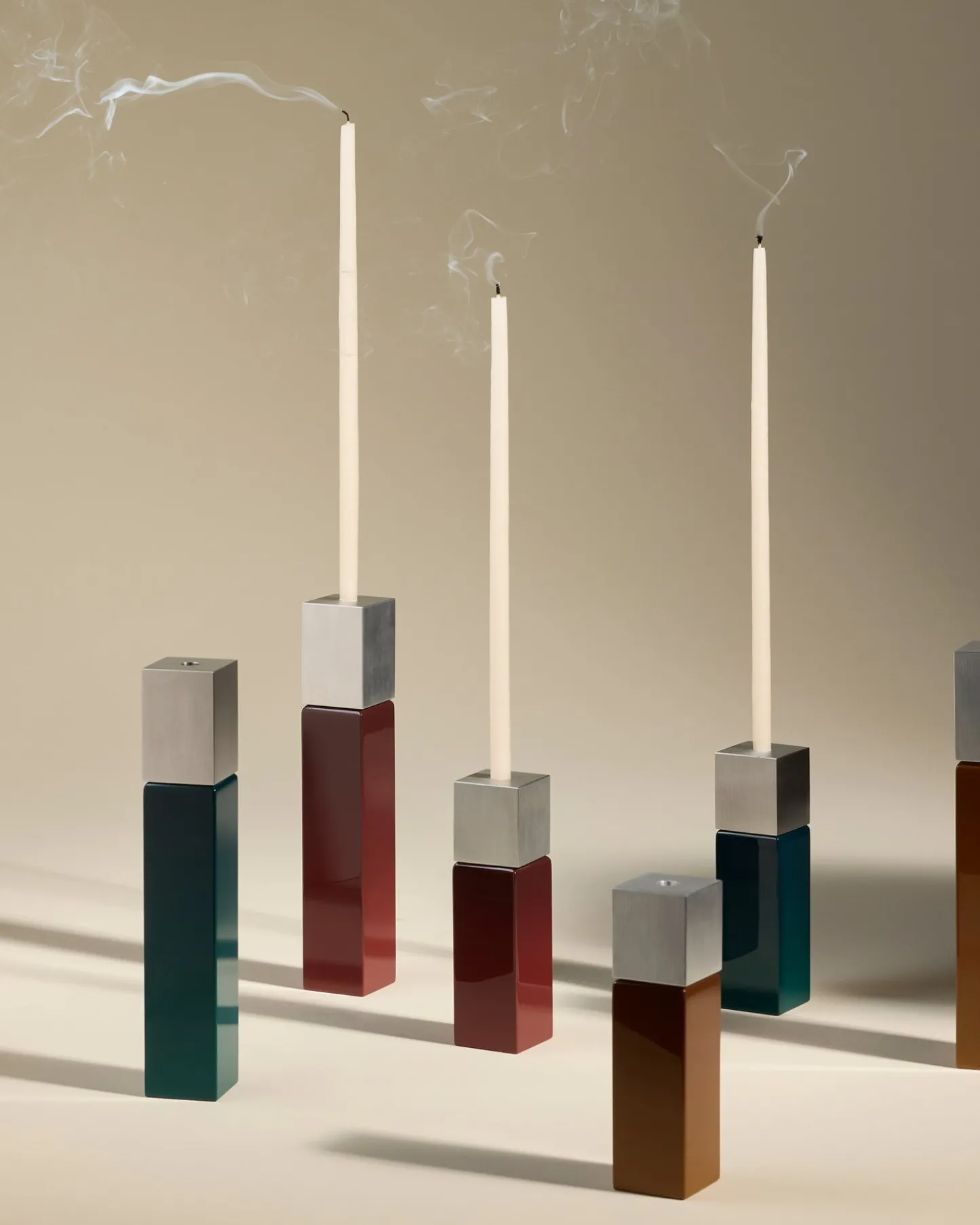 Bougeoirs & Photophores>Maison Sarah Lavoine Bougeoir Oscar - Havane