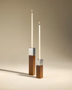 Bougeoirs & Photophores>Maison Sarah Lavoine Bougeoir Oscar - Havane