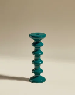 Bougeoirs & Photophores>Maison Sarah Lavoine Bougeoir Slave - Bleu Sarah