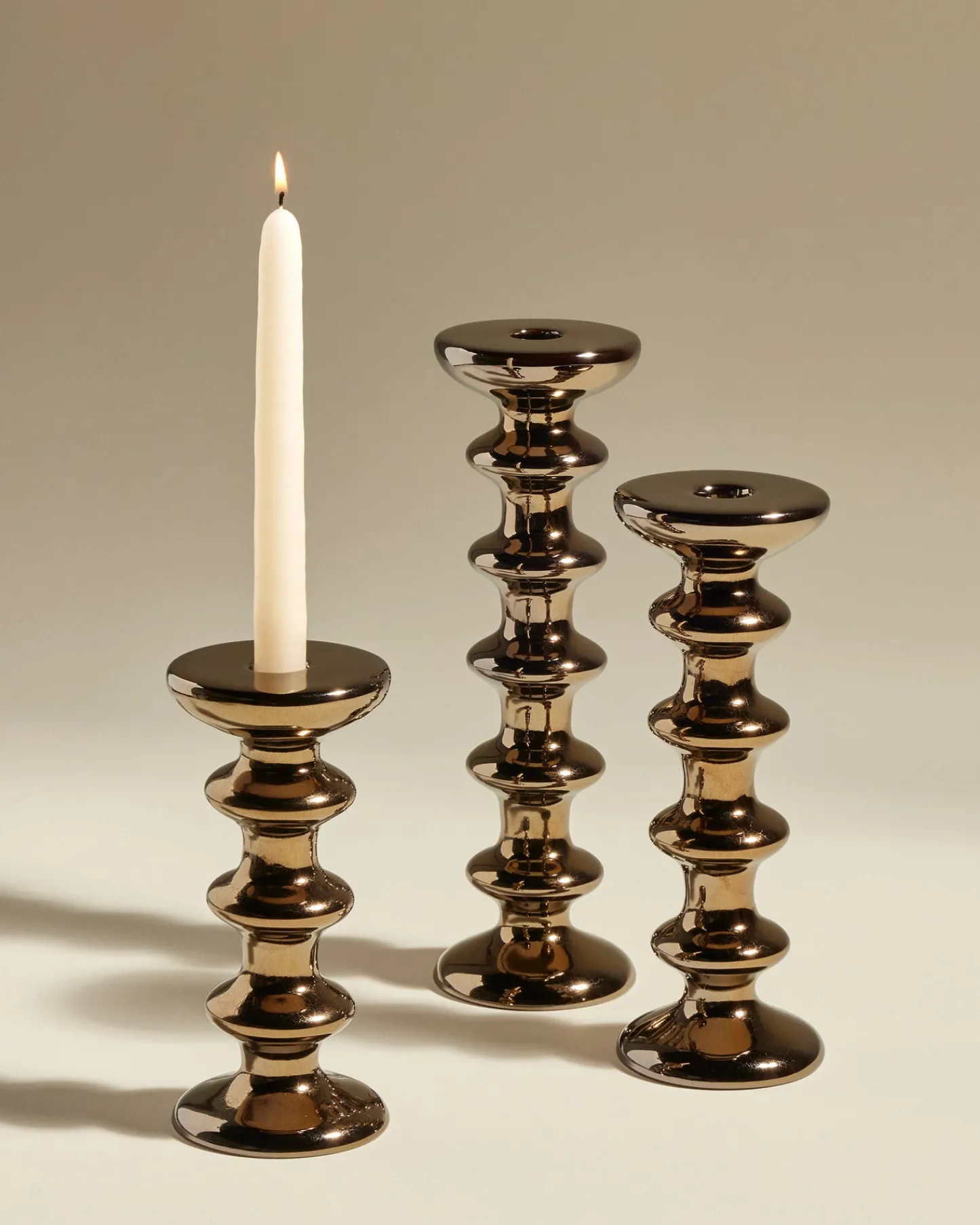 Bougeoirs & Photophores>Maison Sarah Lavoine Bougeoir Slave - Mordoré