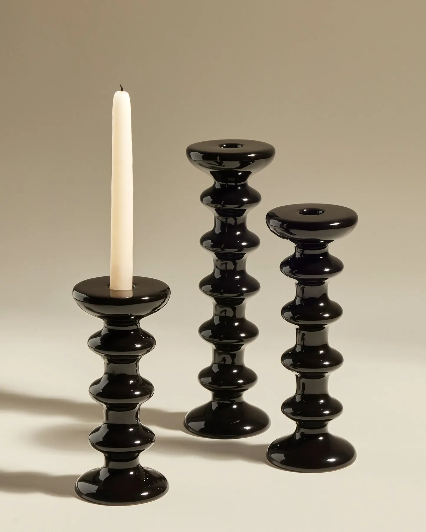 Bougeoirs & Photophores>Maison Sarah Lavoine Bougeoir Slave - Noir