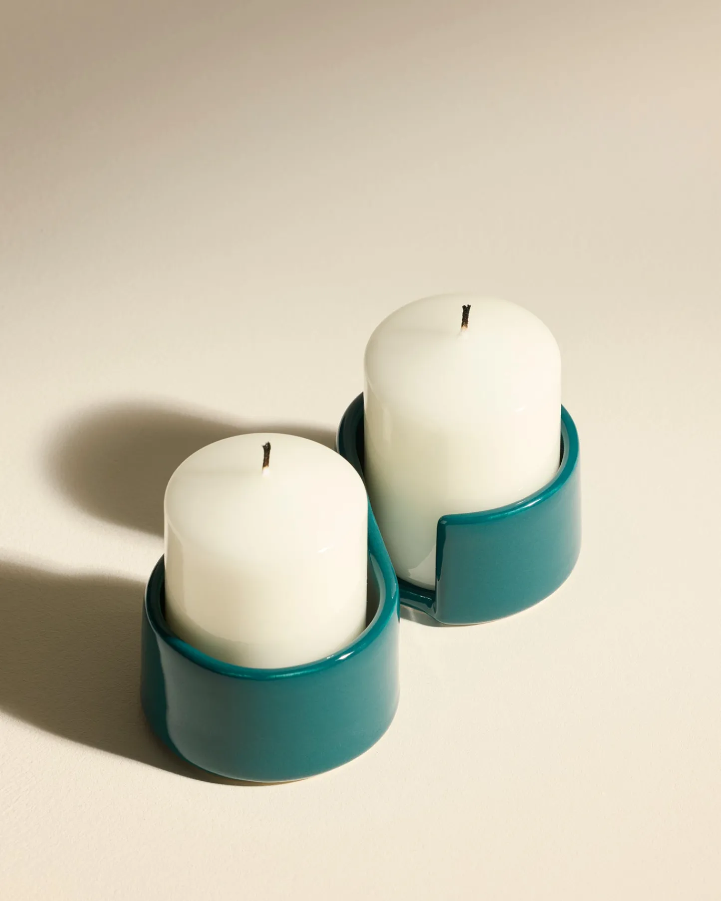 Bougeoirs & Photophores>Maison Sarah Lavoine Bougeoir Toi Et Moi - Bleu Sarah