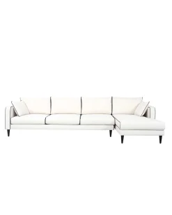 Canapés>Maison Sarah Lavoine Canapé d'angle droit Noa - Blanc