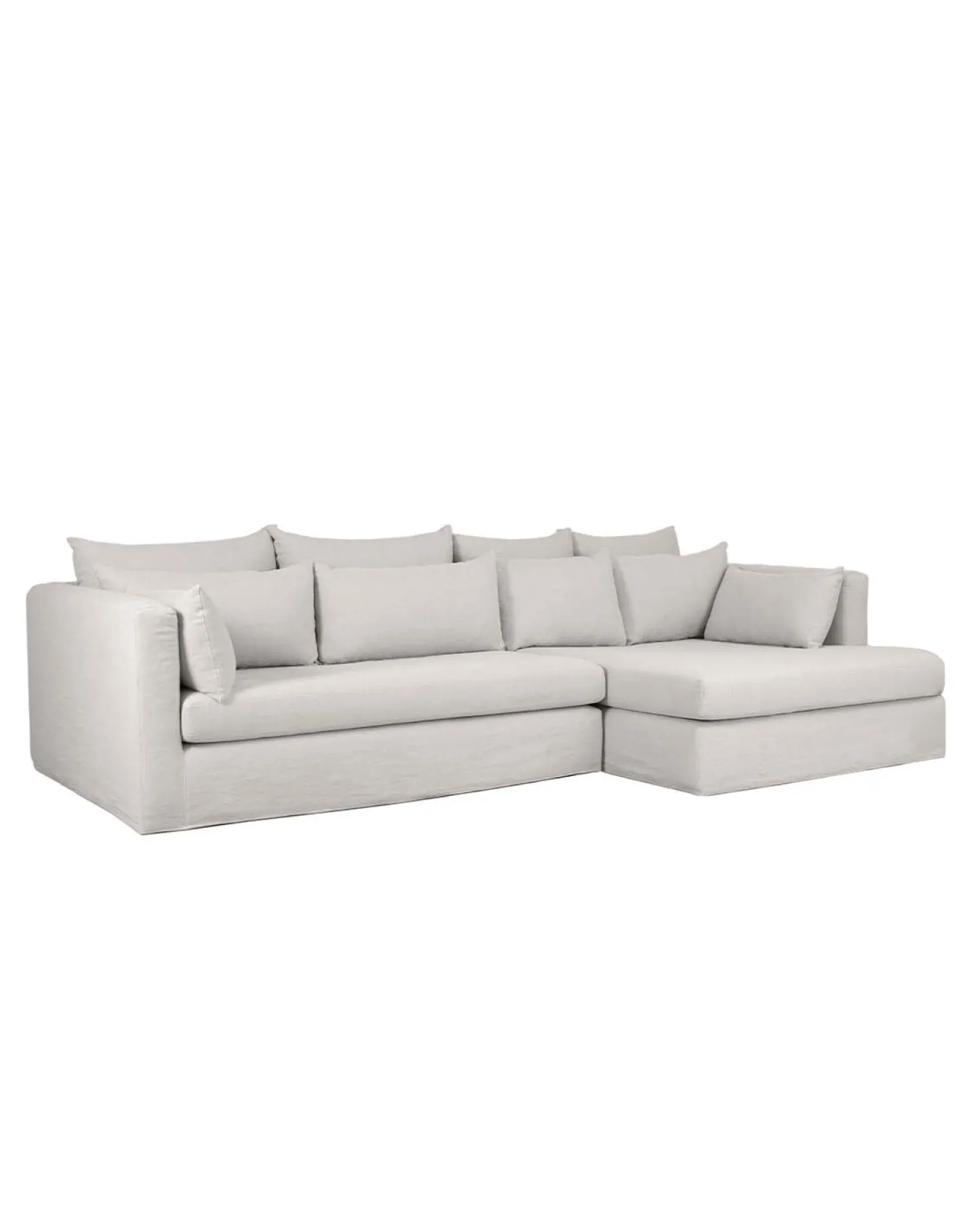 Canapés>Maison Sarah Lavoine Canapé d'angle SuperBox - Angle à droite - Gris clair