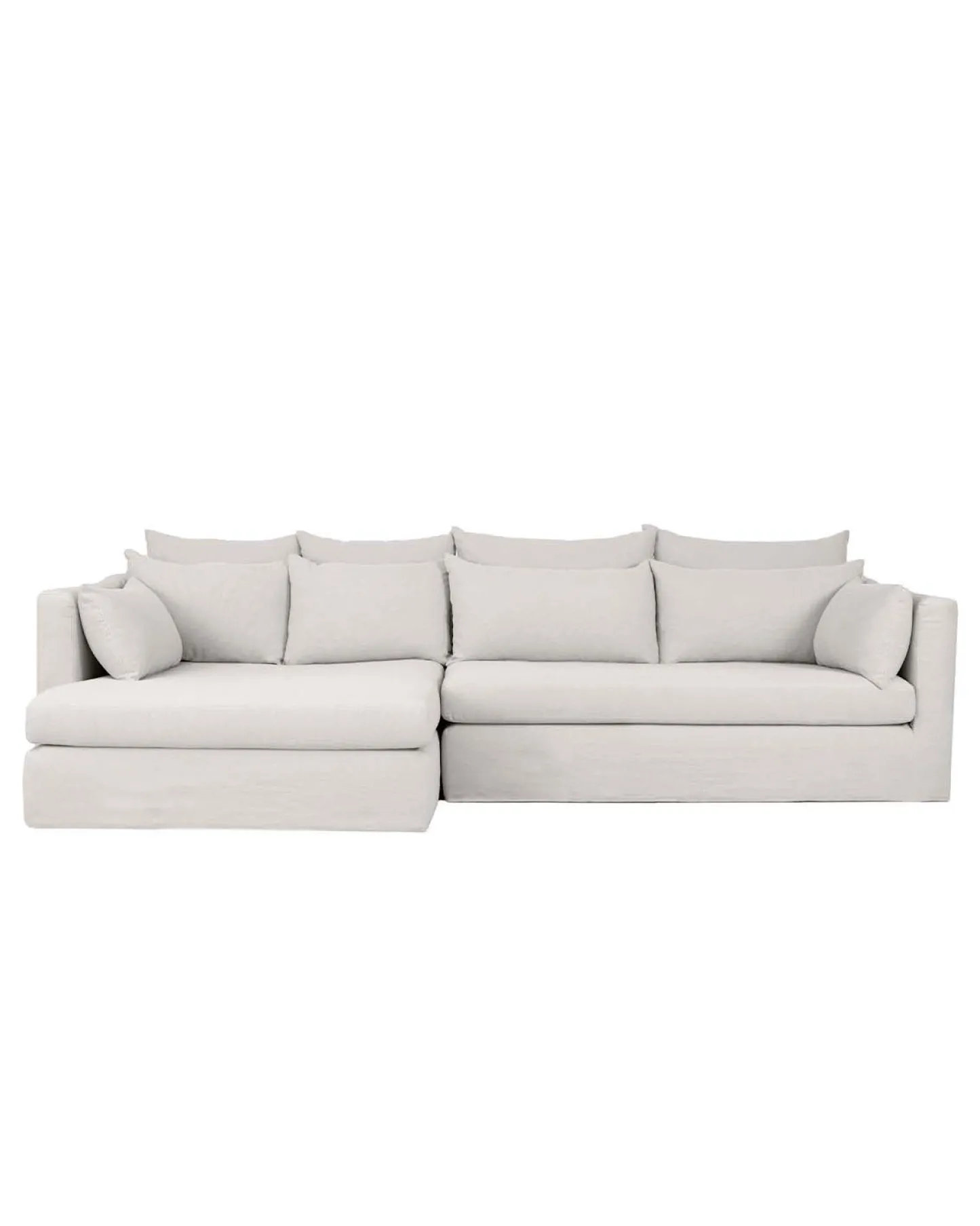 Canapés>Maison Sarah Lavoine Canapé d'angle SuperBox - Angle à gauche - Gris clair