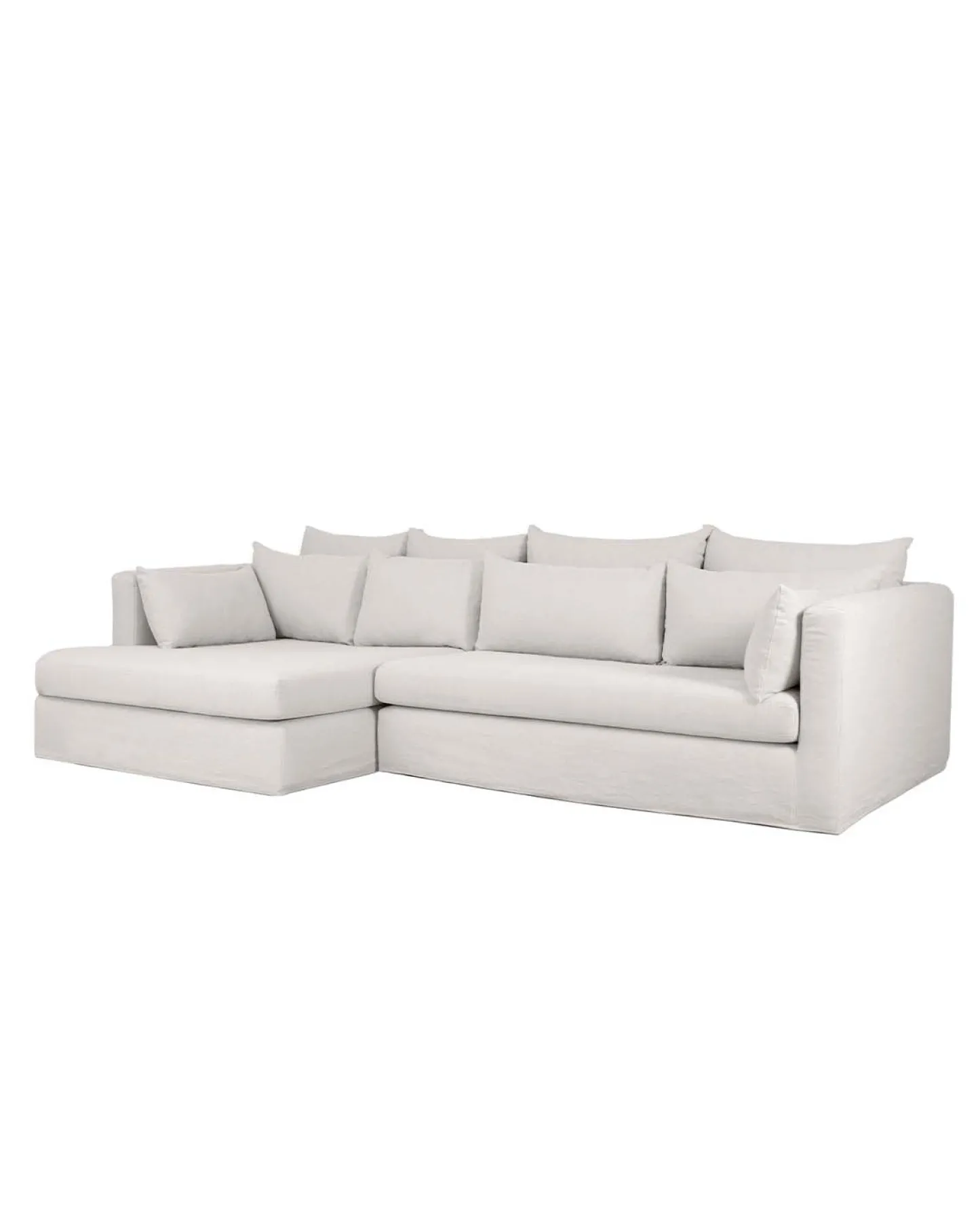 Canapés>Maison Sarah Lavoine Canapé d'angle SuperBox - Angle à gauche - Gris clair