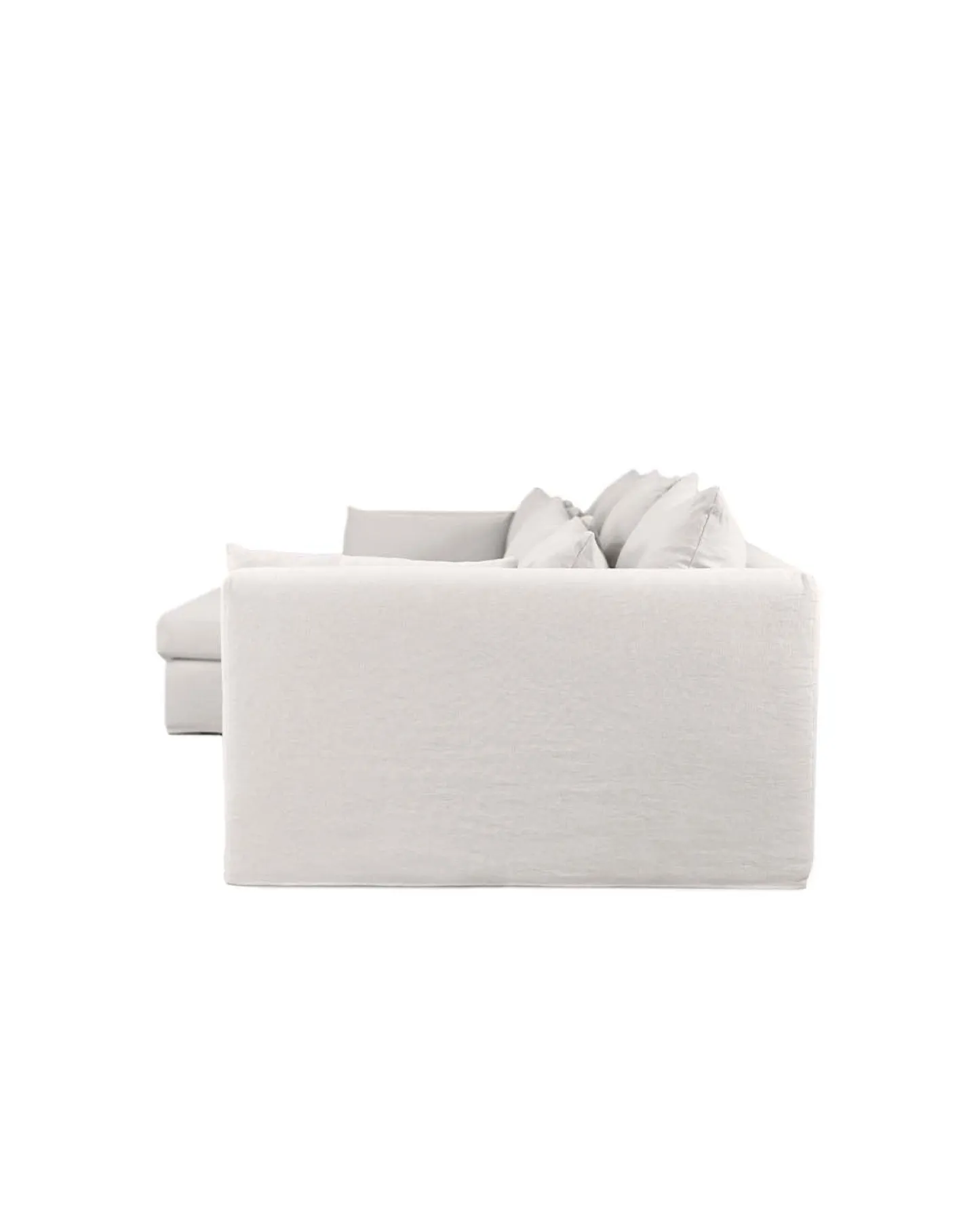 Canapés>Maison Sarah Lavoine Canapé d'angle SuperBox - Angle à gauche - Gris clair