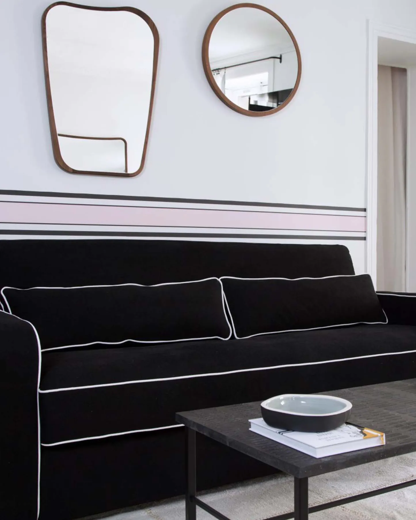 Canapés>Maison Sarah Lavoine Canapé-lit Marie - Noir