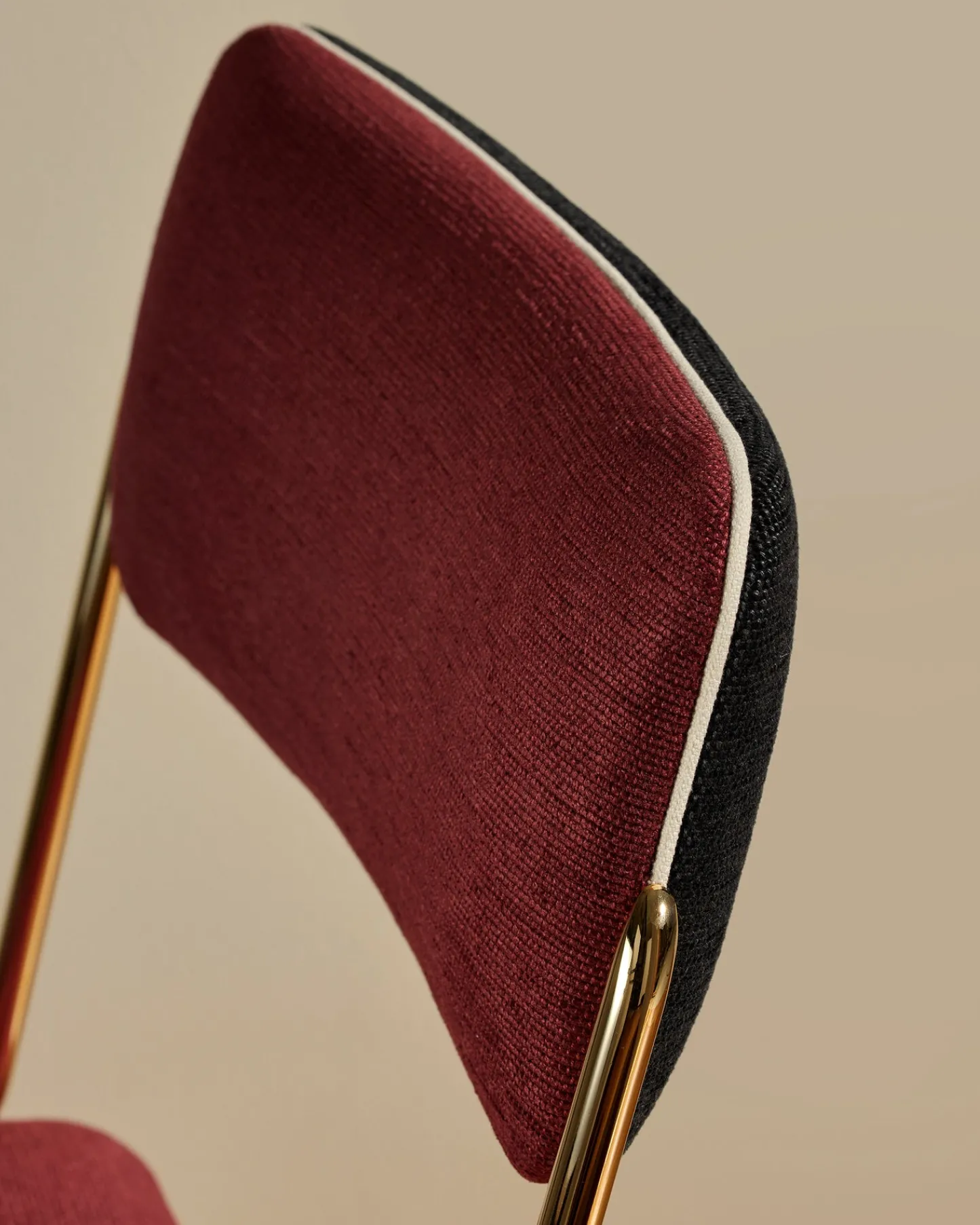 Chaises>Maison Sarah Lavoine Chaise Double Jeu - Doré / Cassis