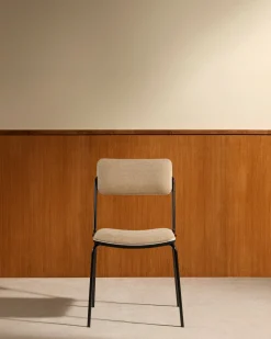 Chaises>Maison Sarah Lavoine Chaise Double Jeu - Noir / Lin