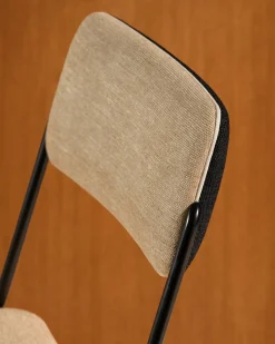 Chaises>Maison Sarah Lavoine Chaise Double Jeu - Noir / Lin