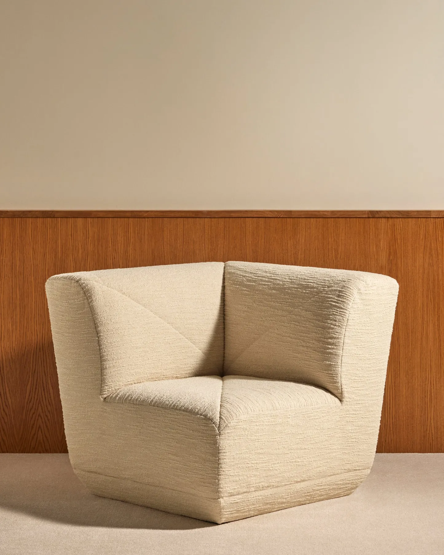 Chauffeuses|Canapés>Maison Sarah Lavoine Chauffeuse d'Angle Chill - Ecru