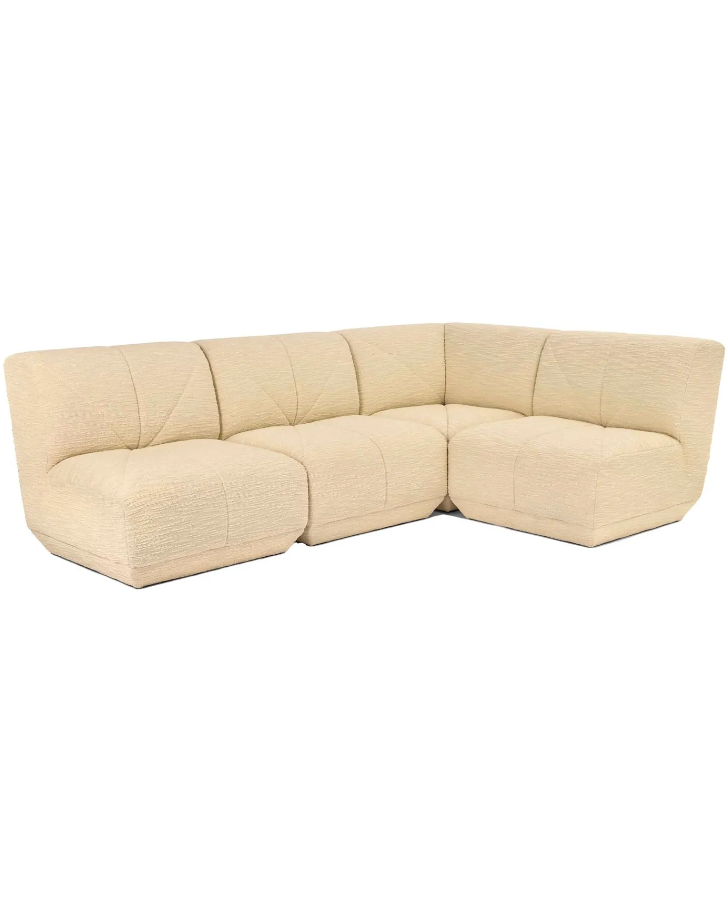 Chauffeuses|Canapés>Maison Sarah Lavoine Chauffeuse d'Angle Chill - Ecru