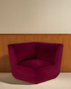 Chauffeuses|Canapés>Maison Sarah Lavoine Chauffeuse d'Angle Chill - Cassis