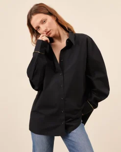 Hauts>Maison Sarah Lavoine Chemise Haussmann - Noir
