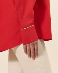 Hauts>Maison Sarah Lavoine Chemise Haussmann - Rouge