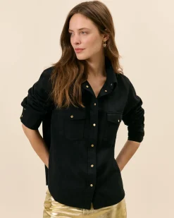 Hauts>Maison Sarah Lavoine Chemise Lafayette - Noir