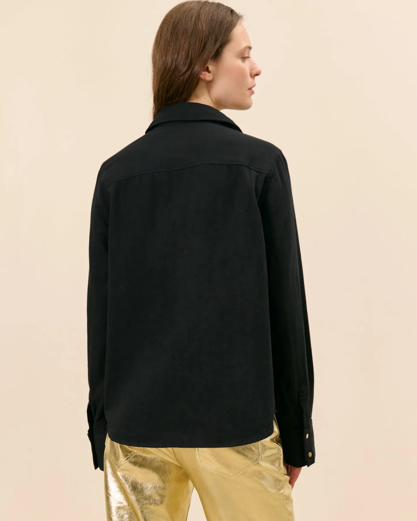 Hauts>Maison Sarah Lavoine Chemise Lafayette - Noir