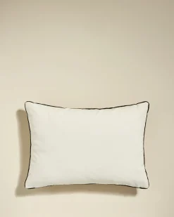 Coussins|Coussins>Maison Sarah Lavoine Coussin Double Jeu - Ocre