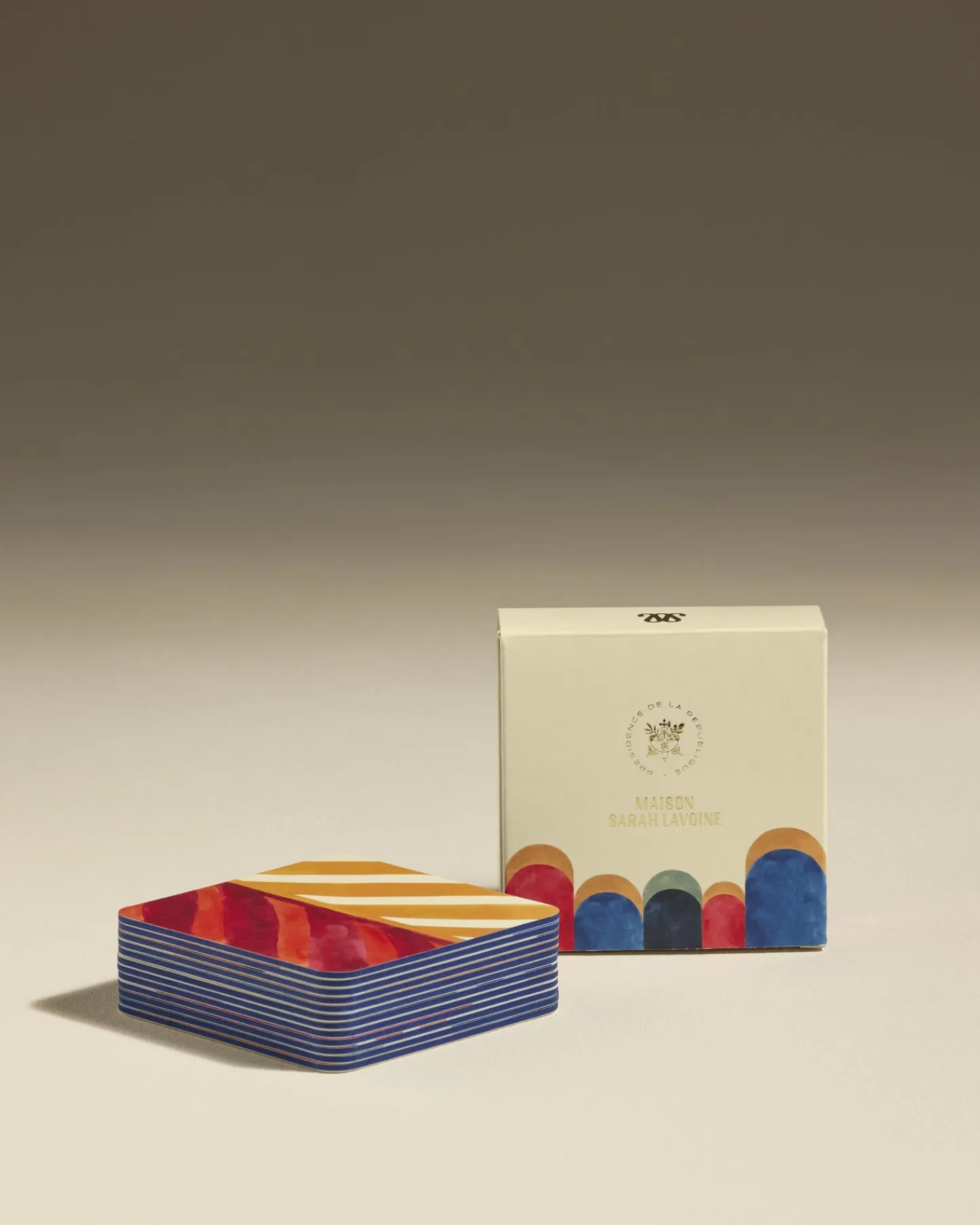 Verres|Objets & Déco>Maison Sarah Lavoine Dessous de verre Fraternité - Multicolore