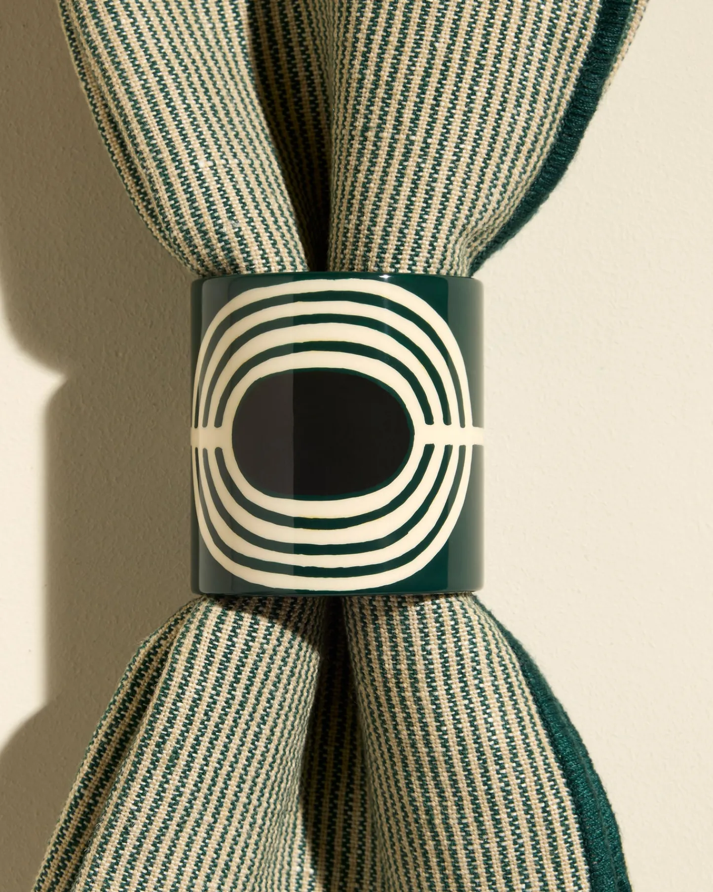 Linge De Table>Maison Sarah Lavoine Duo rond de serviette Mirage - Thé de Chine