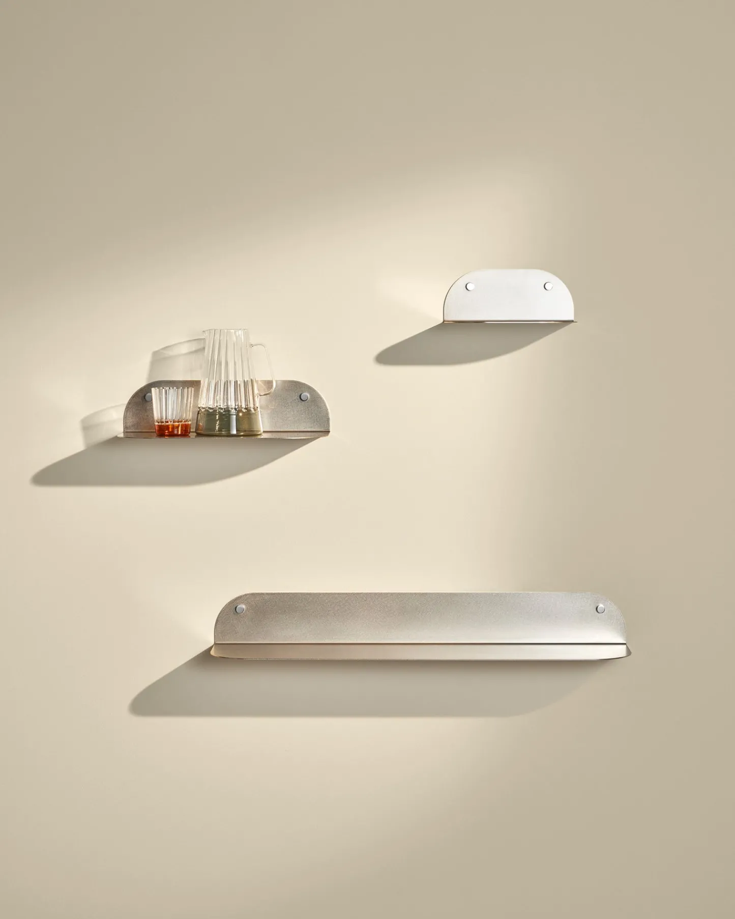 Étagères>Maison Sarah Lavoine Etagère murale Tokyo - Inox brossé