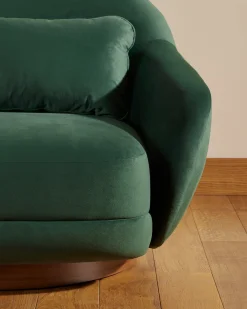 Fauteuils>Maison Sarah Lavoine Fauteuil Bozzolo - Vert Forêt